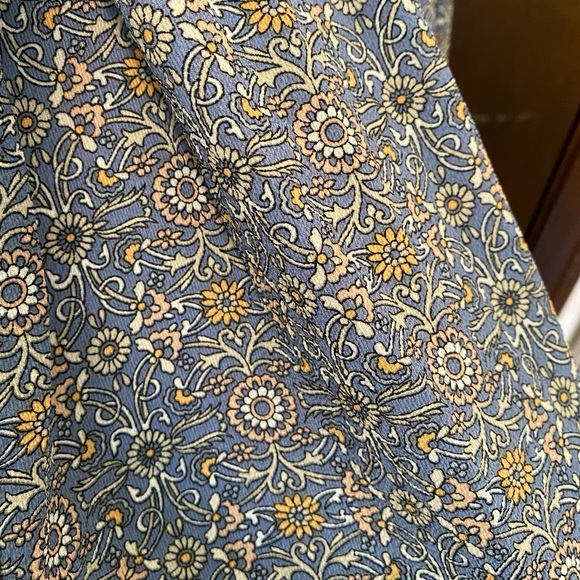 Max Studio Blue Wrap Dress - Picture 3 of 3